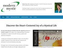 Tablet Screenshot of modernmysticism.com